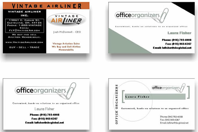 business cards - buisness cards images and samples