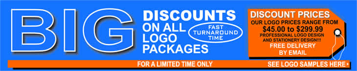 cheap logo design online - discounted logo design and stationery