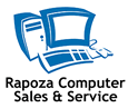 rapoza computer sales and service logo