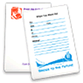 business logo memo pads